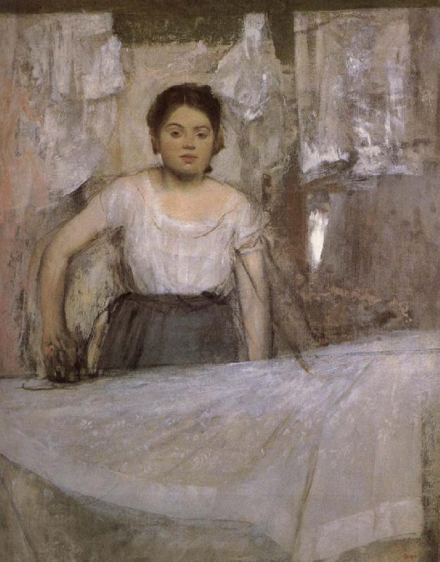 Edgar Degas Woman ironing oil painting picture